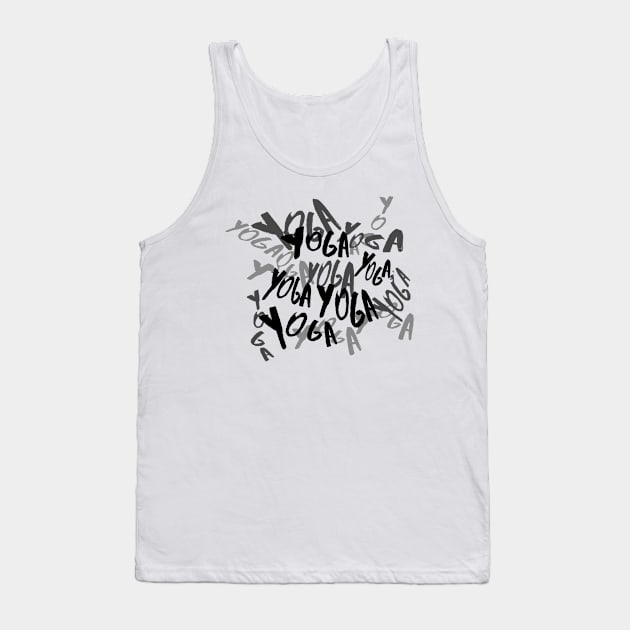Yoga addicted Tank Top by M[ ]